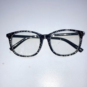 Clear lens glasses